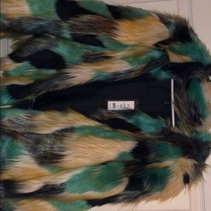 faux fur jacket